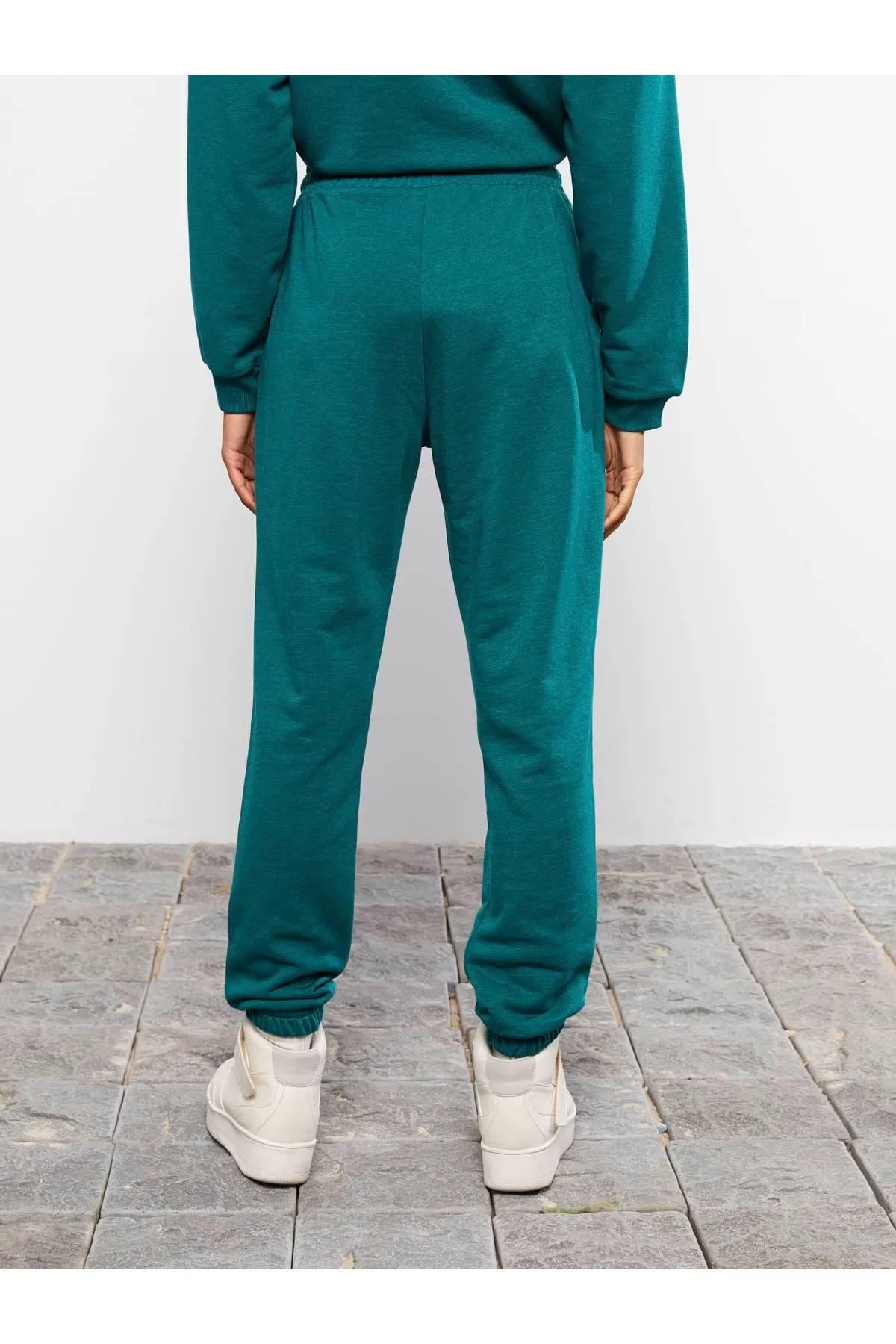 LC Waikiki  Bedruckte Damen-Jogger-Jogginghose mit elastischem Bund