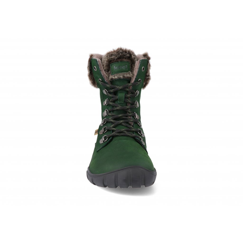Koel4kids Levi Tex Lambswool Green 05T023.237-305 Winterbarfußstiefeletten