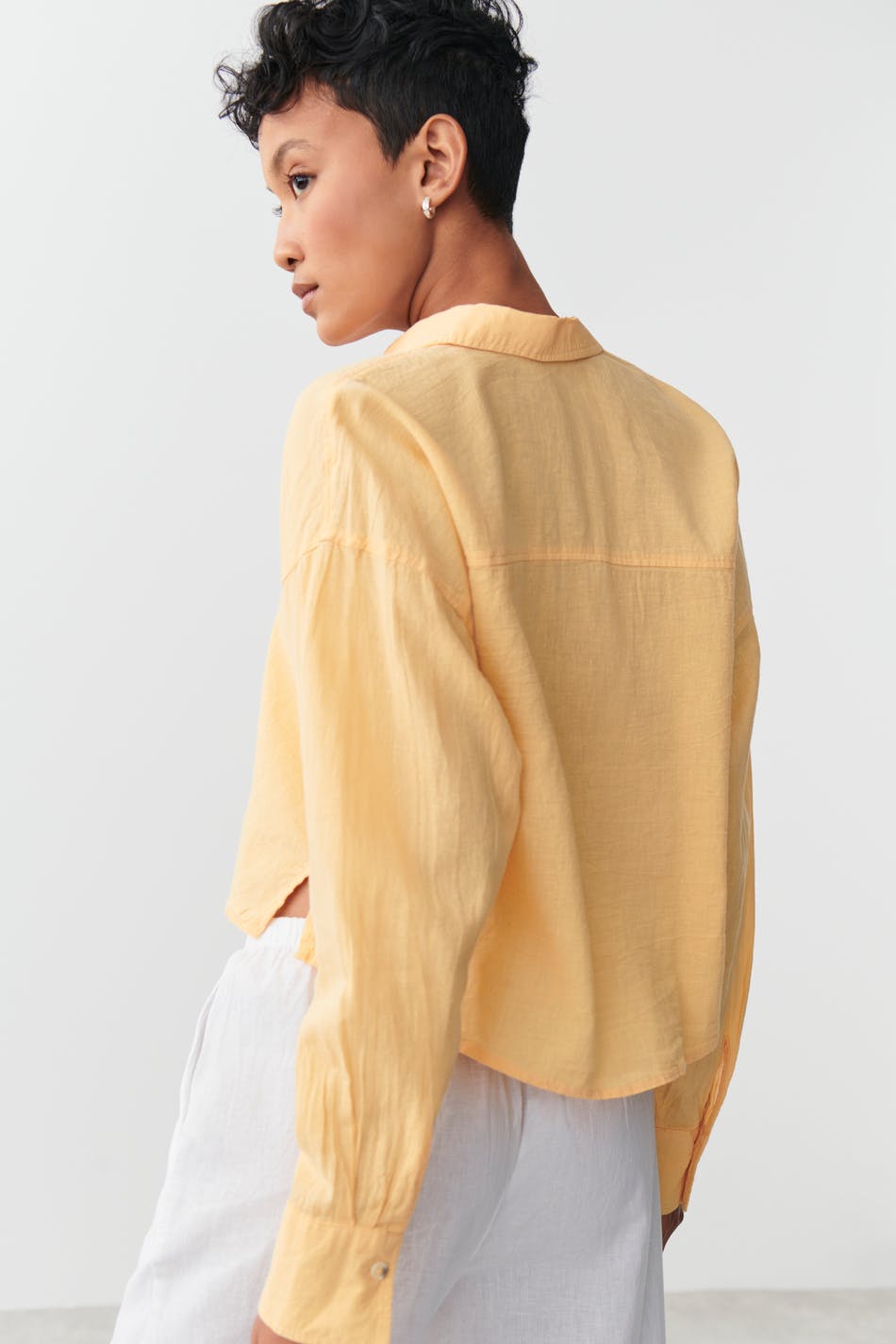 Magda linen blend shirt