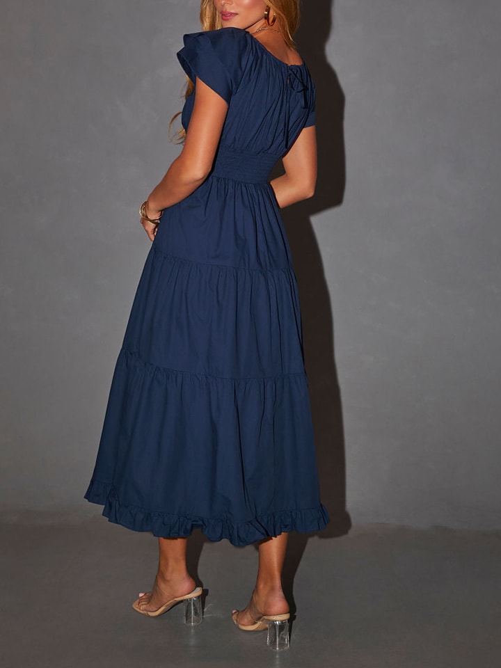 Milan Kiss Kleid in Blau günstig kaufen