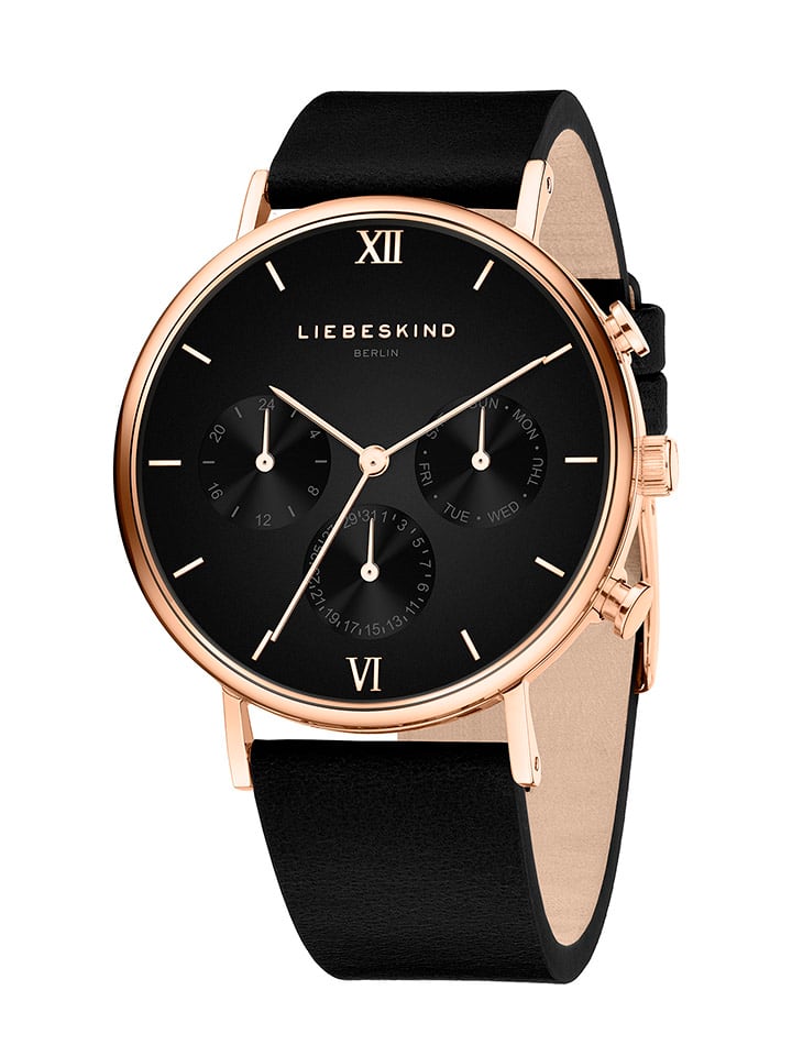 Liebeskind Chronograph in Schwarz/ Roségold günstig kaufen onesize