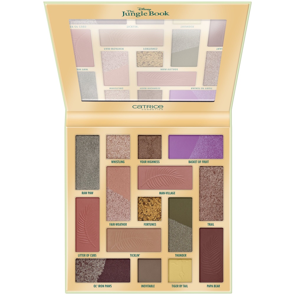 catrice Disney The Jungle Book Palette Fard à Paupières 010 Palette d'Ombres à Paupières