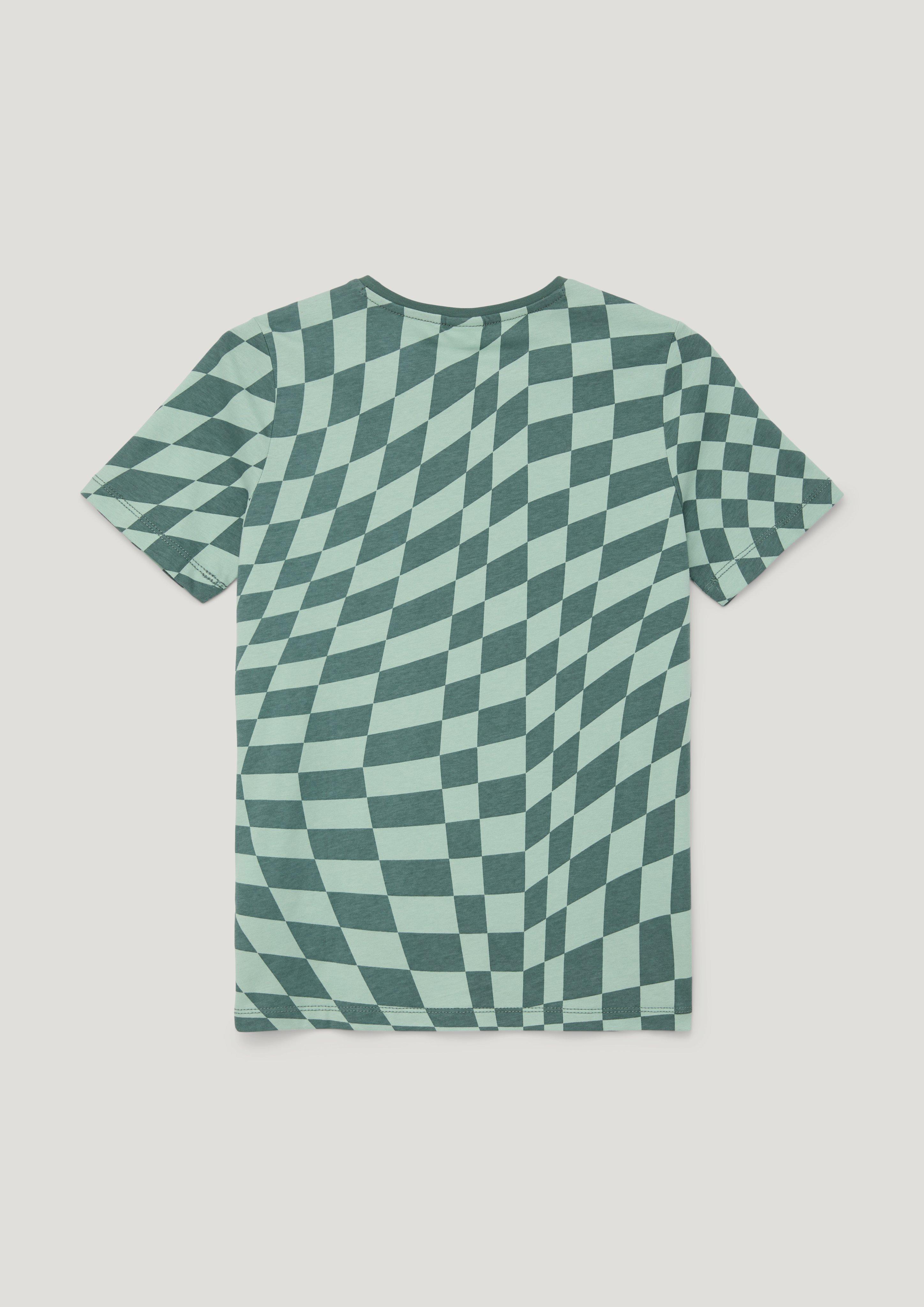 Jerseyshirt mit Allover-Print  2130536-60A4