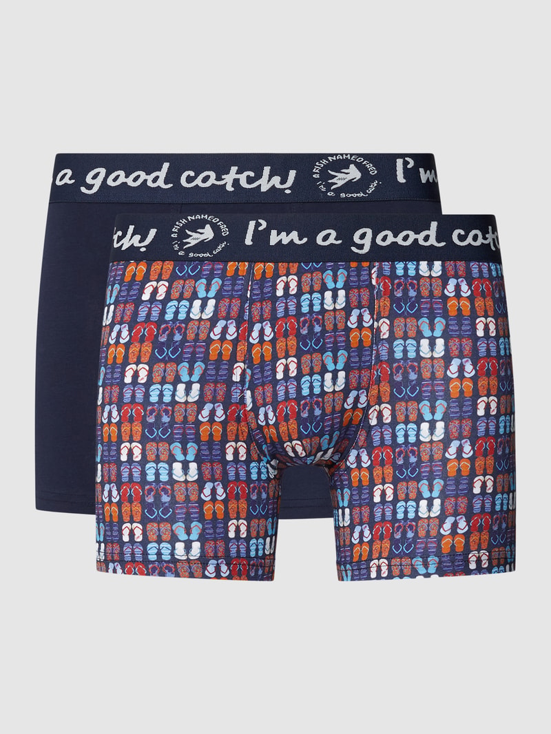 Trunks im 2er-Pack in orange