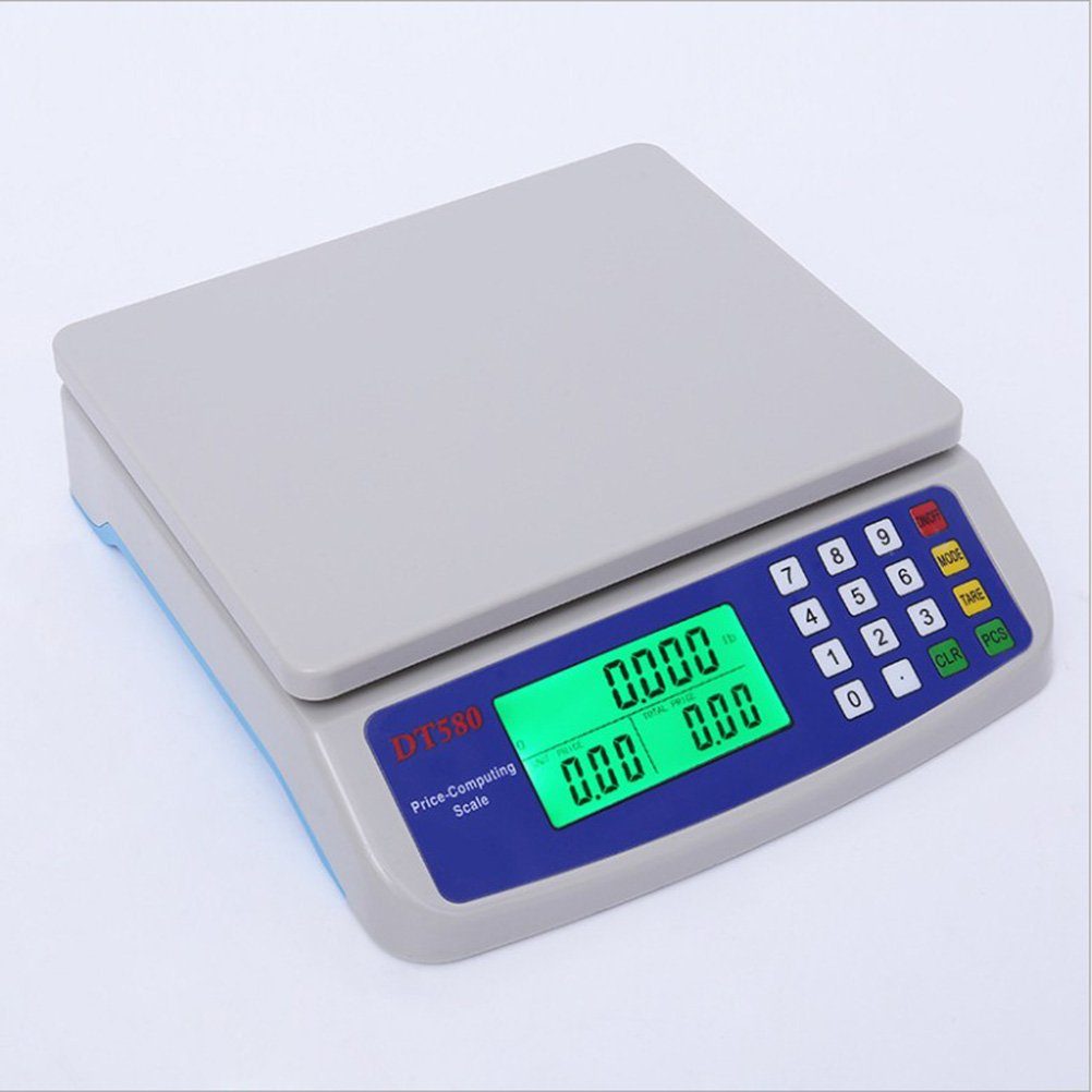 Bothergu Küchenwaage, 30kg/1G Präzision Digitale Waage Elektronische Balance Waage