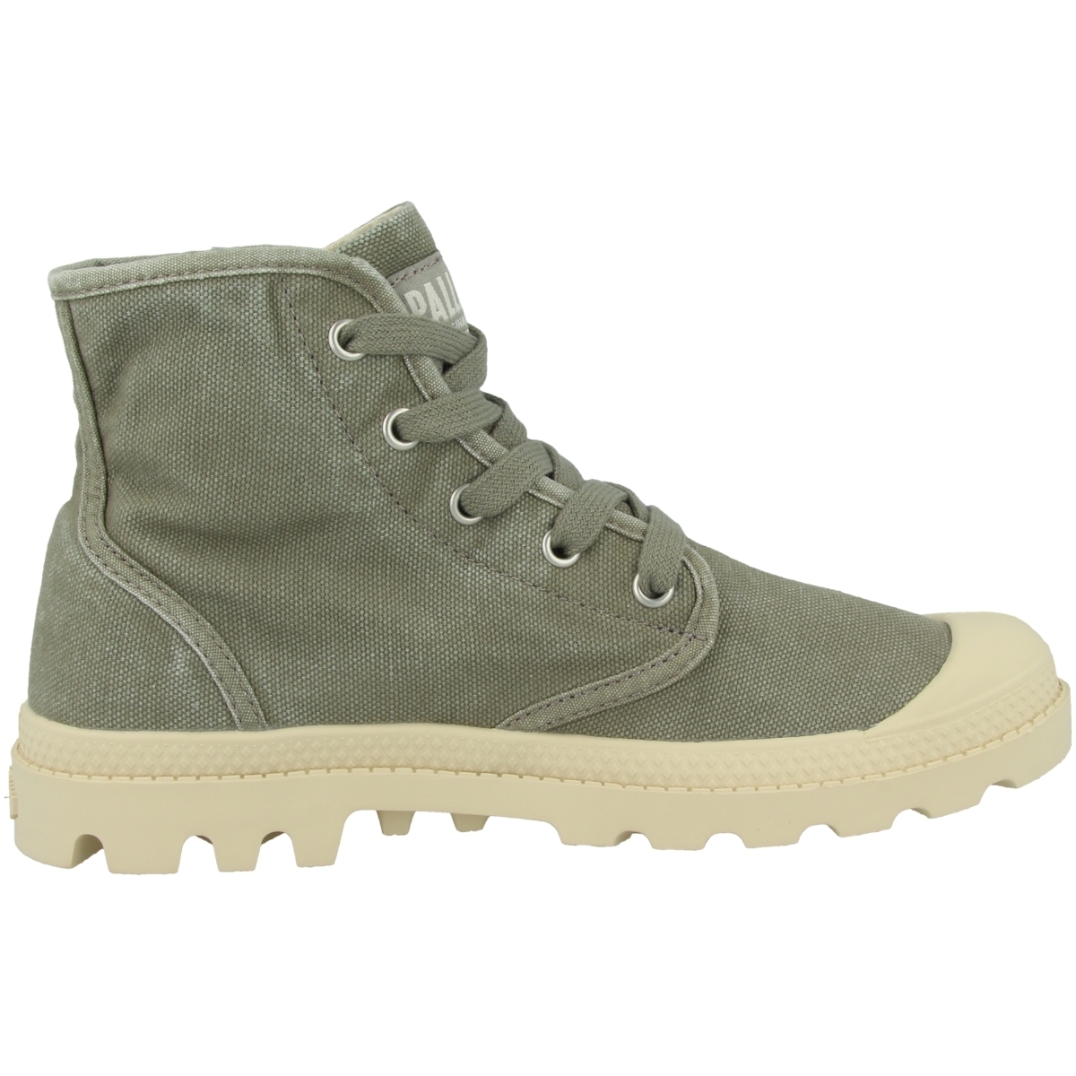 Palladium Pampa Hi Schnürboots gruen