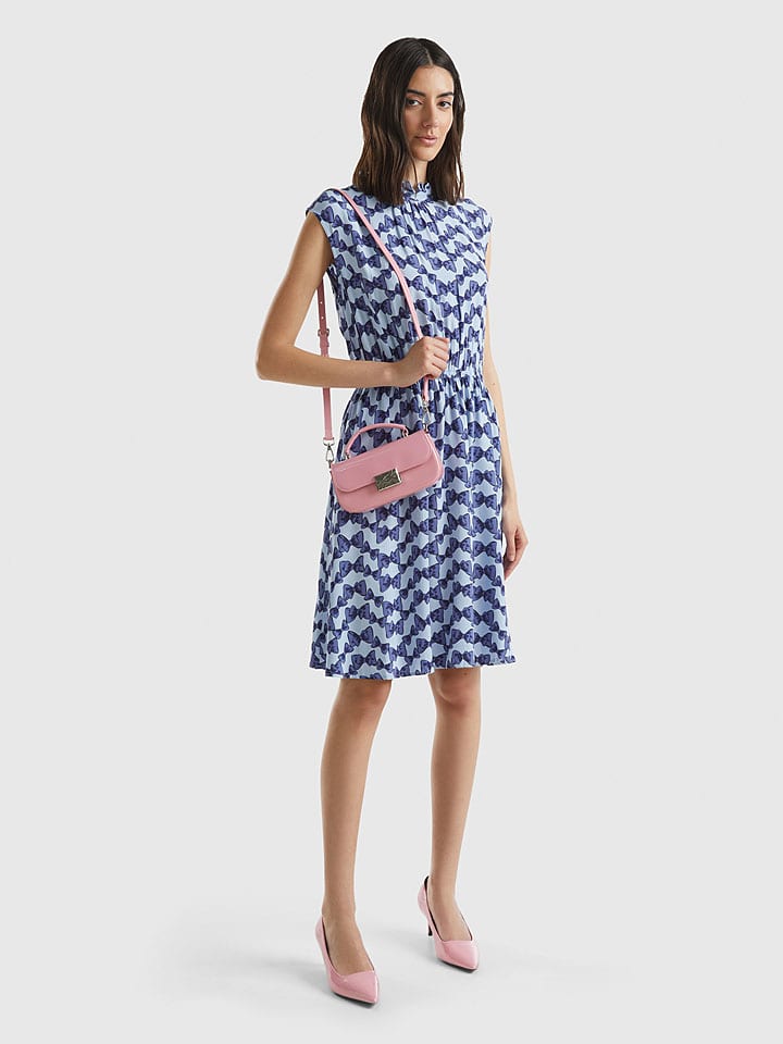 Benetton Kleid in Hellblau/ Blau günstig kaufen