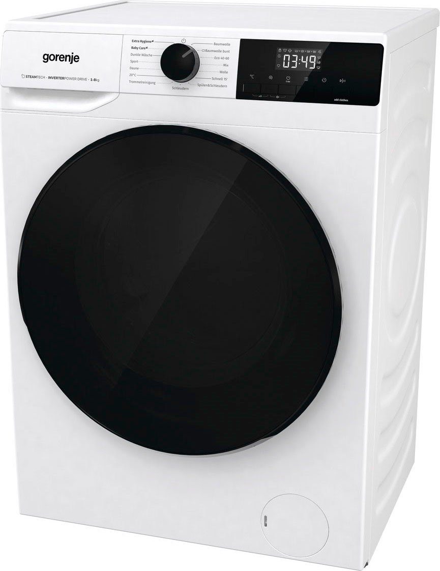 GORENJE Waschmaschine WNHAI 84 APS/DE, 8 kg, 1400 U/min, AquaStop