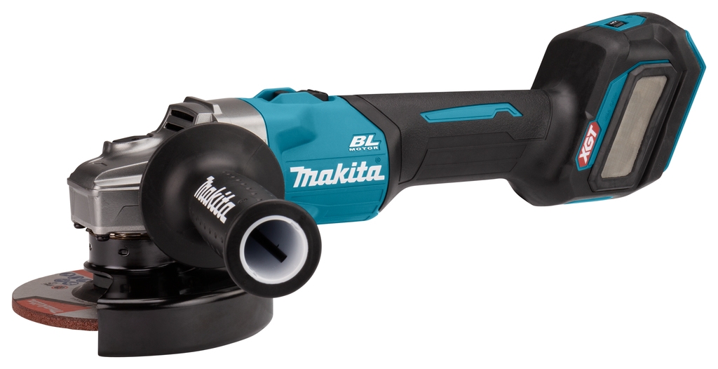 Polizor unghiular Makita GA026GZ 40V max cu AWS 125mm fără baterii și încărcător