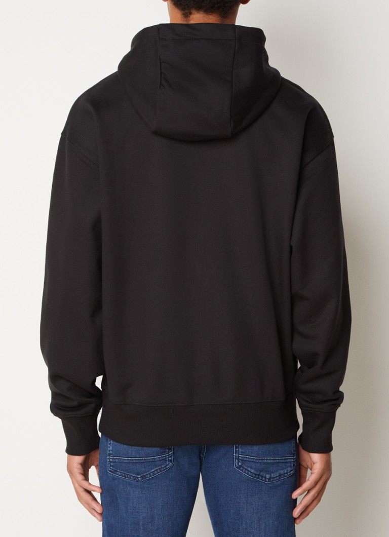 HUGO BOSS Sullivan hoodie with kangaroo pocket and logo print