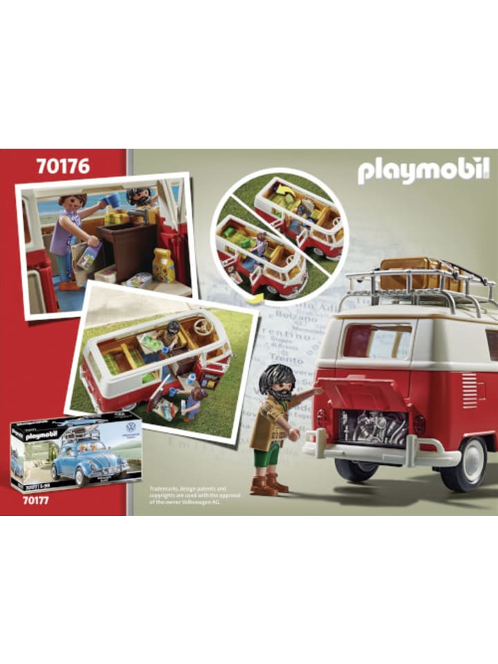 Playmobil Spielfigur Set Volkswagen T1 Camping Bus, ab 5 Jahre günstig kaufen onesize