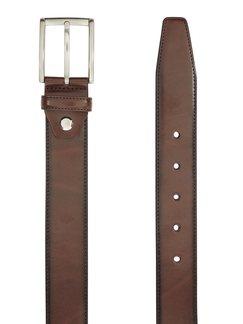 Gürtel aus Leder in schokobraun
