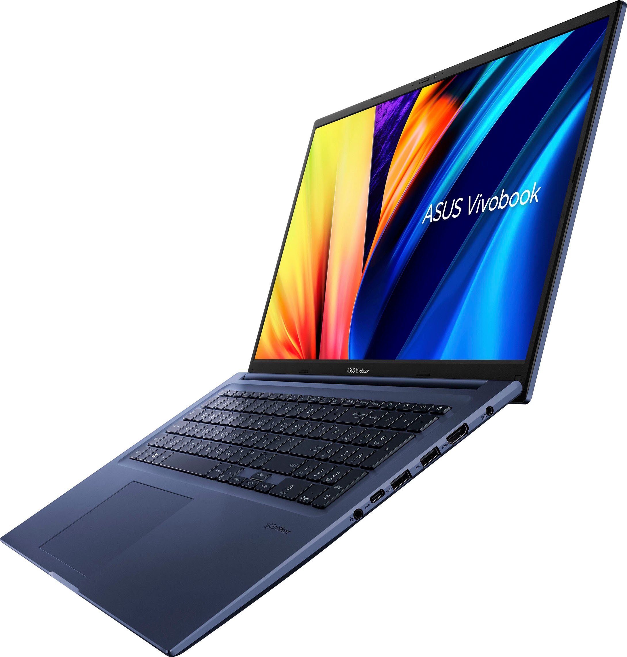 Asus Vivobook 17X M1703QA-AU075W Notebook (43,9 cm/17,3 Zoll, AMD Ryzen 7 5800H, Radeon, 512 GB SSD)