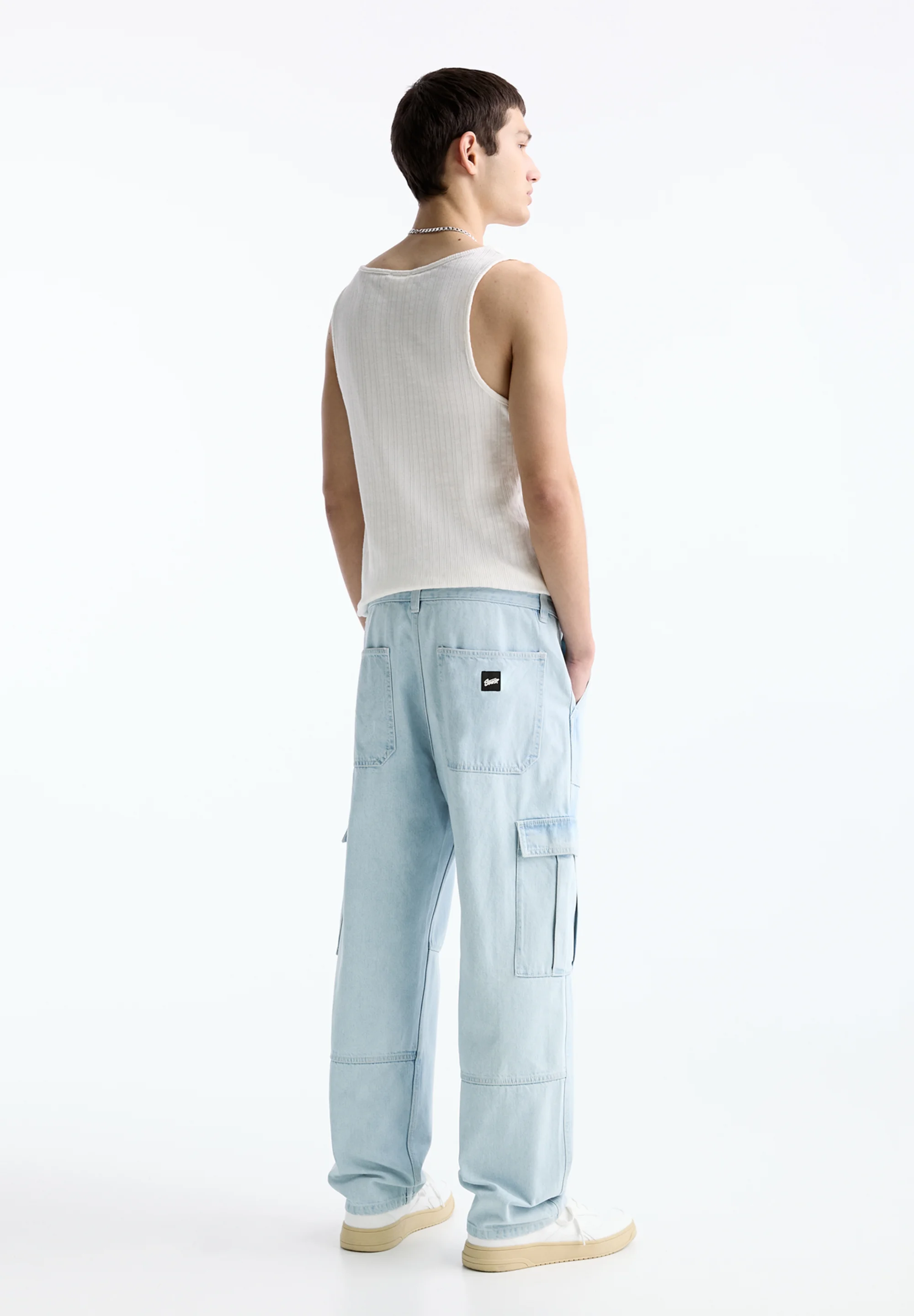 PULL&BEAR BAGGY - Vaqueros holgados