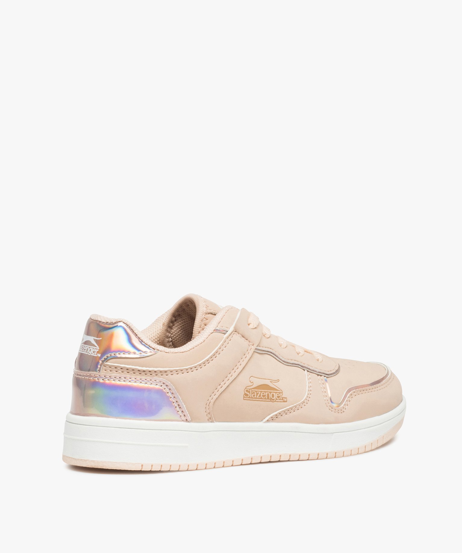 Baskets fille à lacets et détails irisés – Slazenger Cr... rose | GEMO