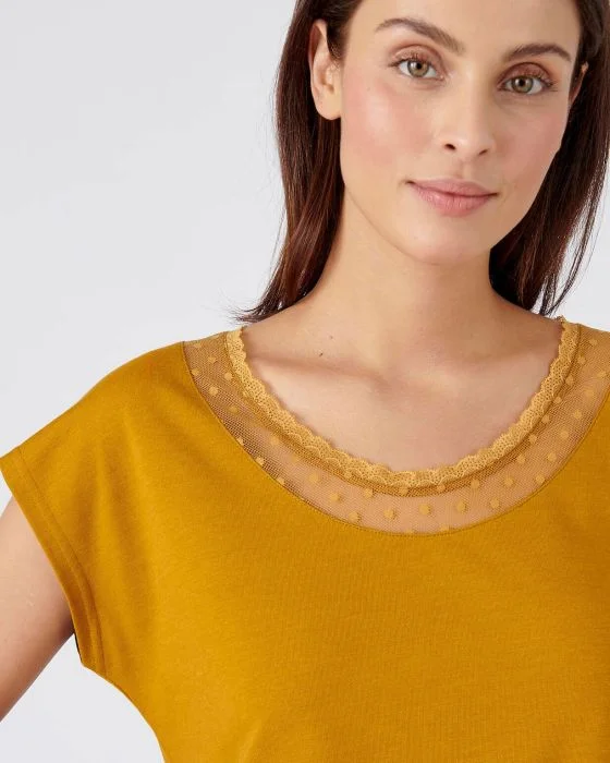 T-shirt Thermol'love tulle plumetis