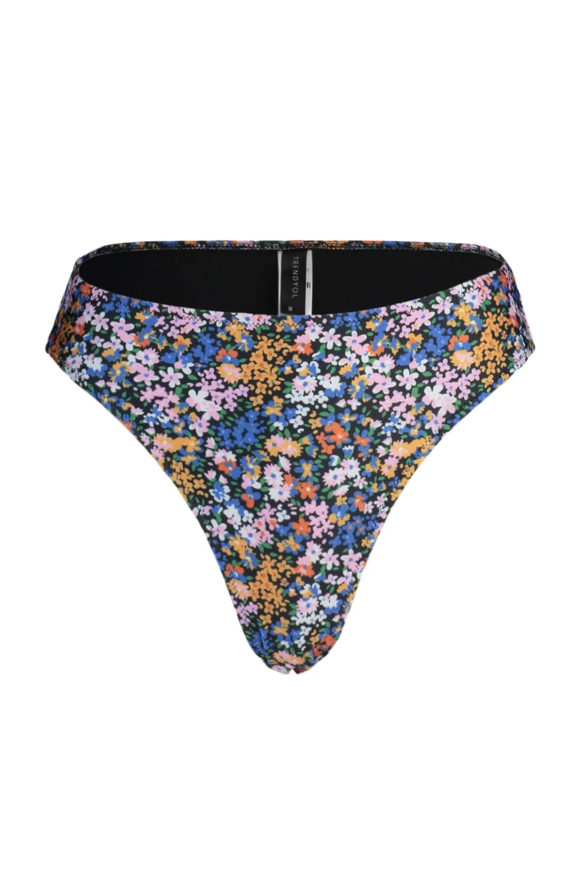 Trendyol Collection  Normale Bikinihose mit Blumenmuster TBESS23BA00152