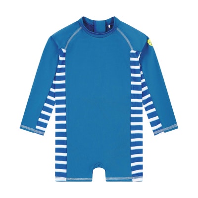 Strand Overall, mittelblau für Jungs