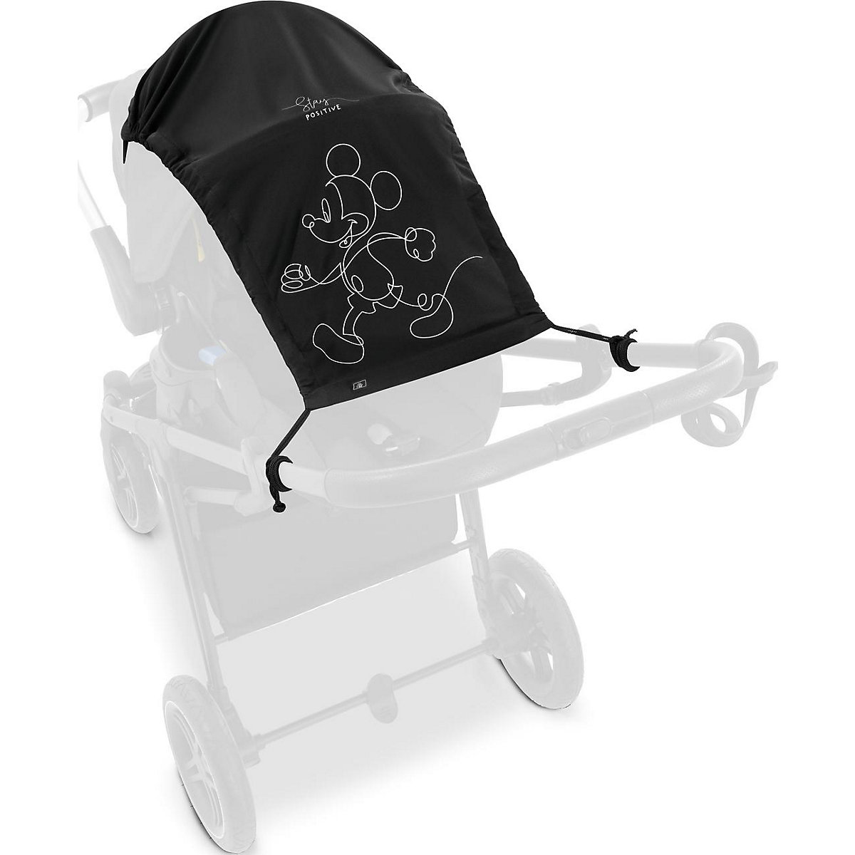 Sonnensegel  Mickey Mouse, black