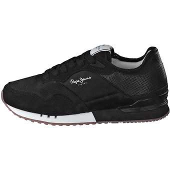 Pepe Jeans London Sequins Sneaker in schwarz