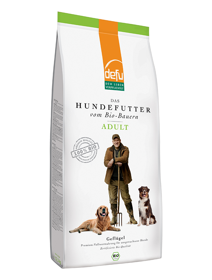 Defu Hundetrockenfutter Defu Adult Geflügel 12,5 kg