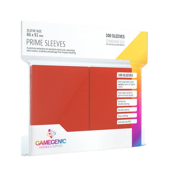 PRIME Sleeves Red