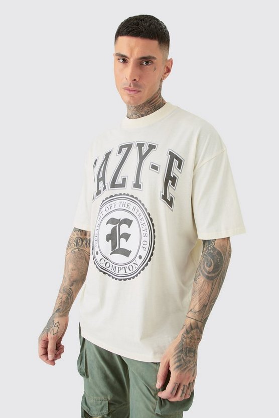 Tall Oversize T-Shirt mit lizenziertem Eazy-e Print