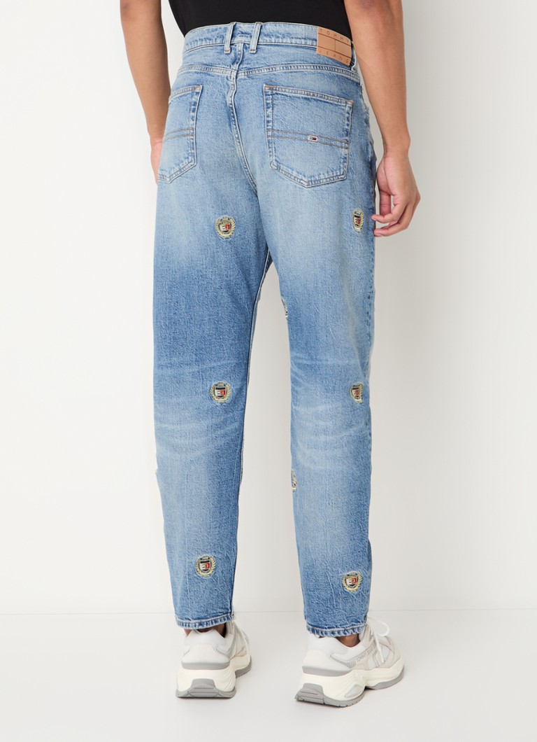 Zožene kavbojke Tommy Hilfiger Isaac z vezenim logotipom