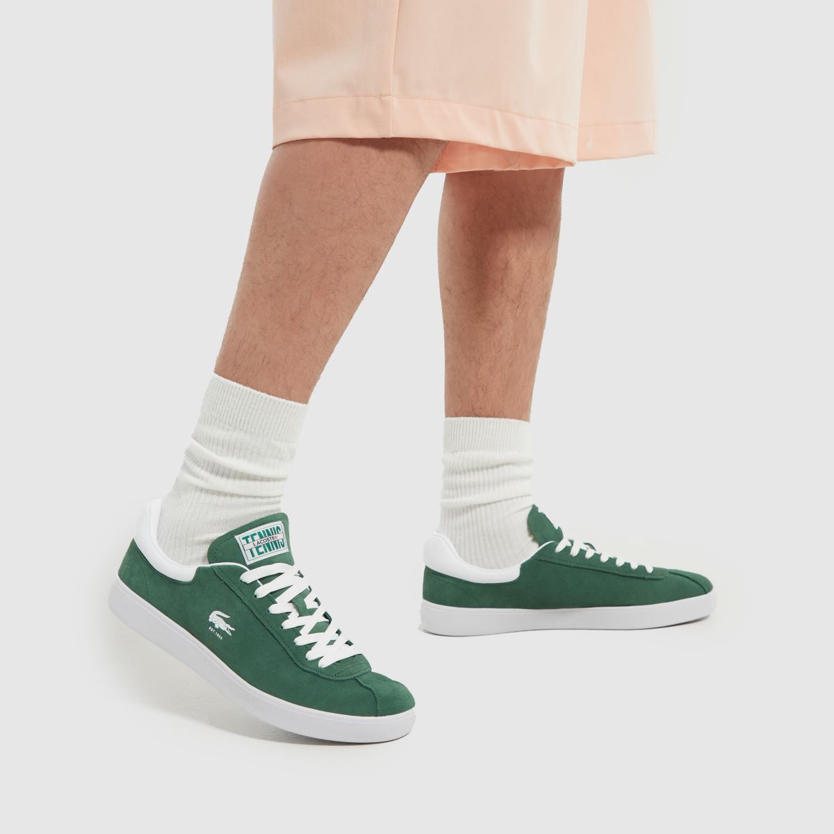 Lacoste – Baseshot – Mörkgröna träningsskor