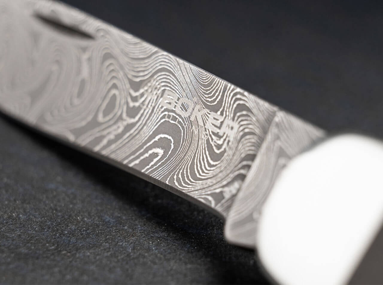 Jagdmesser Mono Damast Grenadill