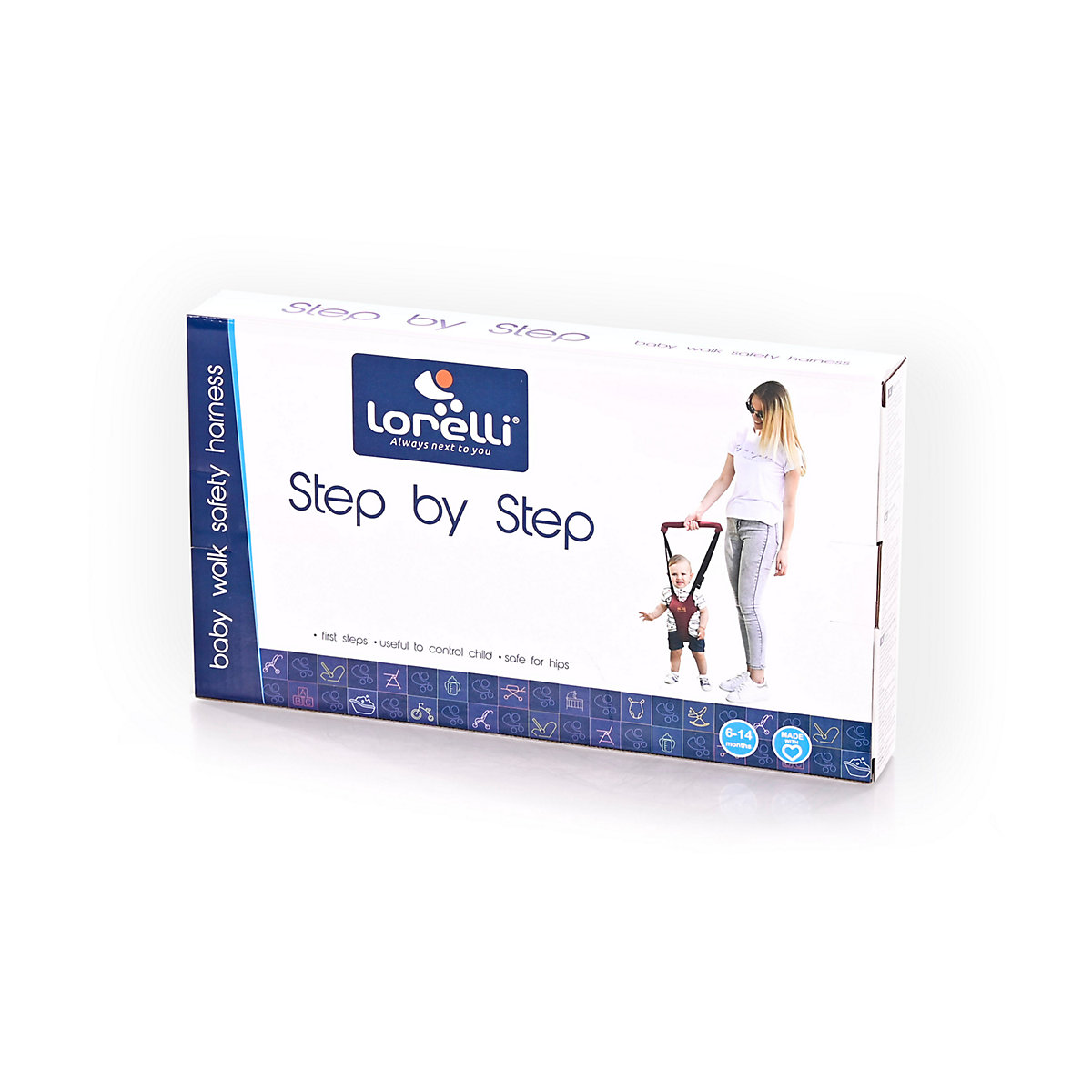 Kinderlaufgurt Step by Step Sicherheitsgurte