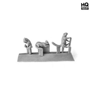 HQ Resin - Mice and Cats Basing Kit