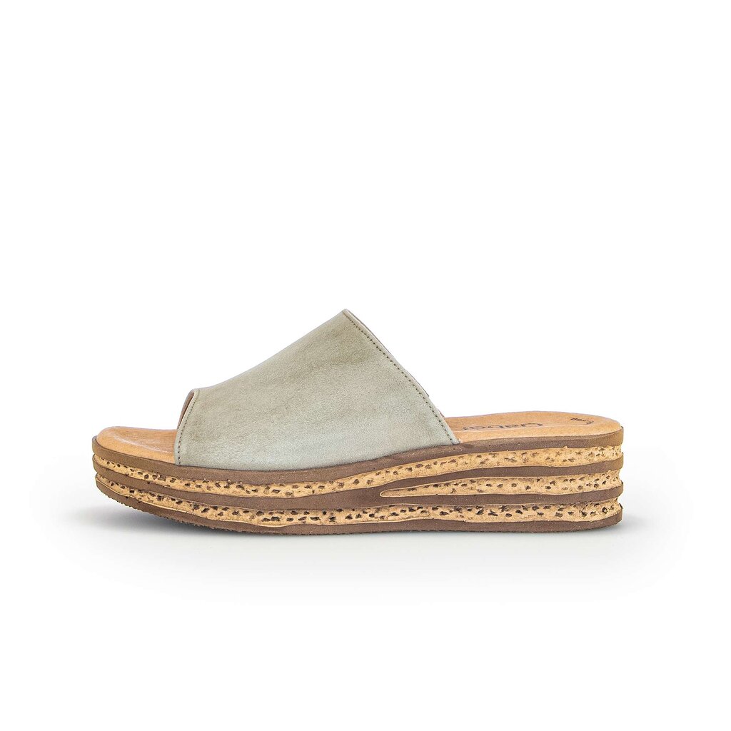 Gabor fashion Pantolette grün