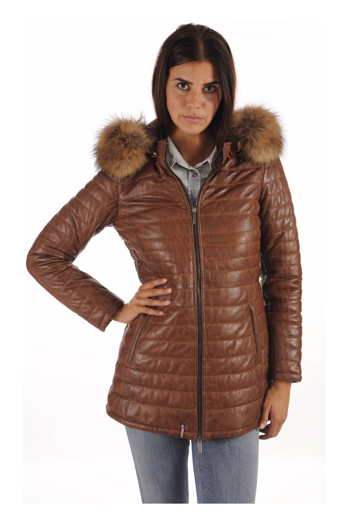 Oakwood Doudounes Femme couleur marron