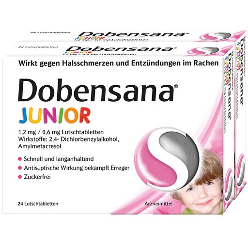 DOBENSANA JUNIOR 1,2/0,6MG Sparset  2X24 St  Lutschtabletten