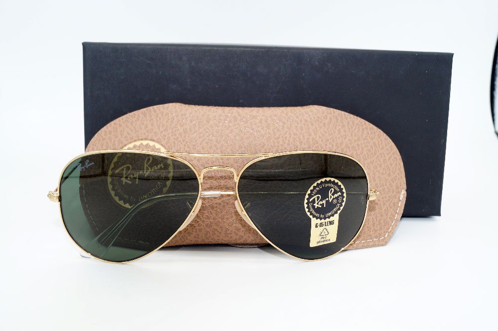 Ray-Ban Sonnenbrille RAY BAN Sonnenbrille Sunglasses RB 3025 W3400 Gr.58 Aviator