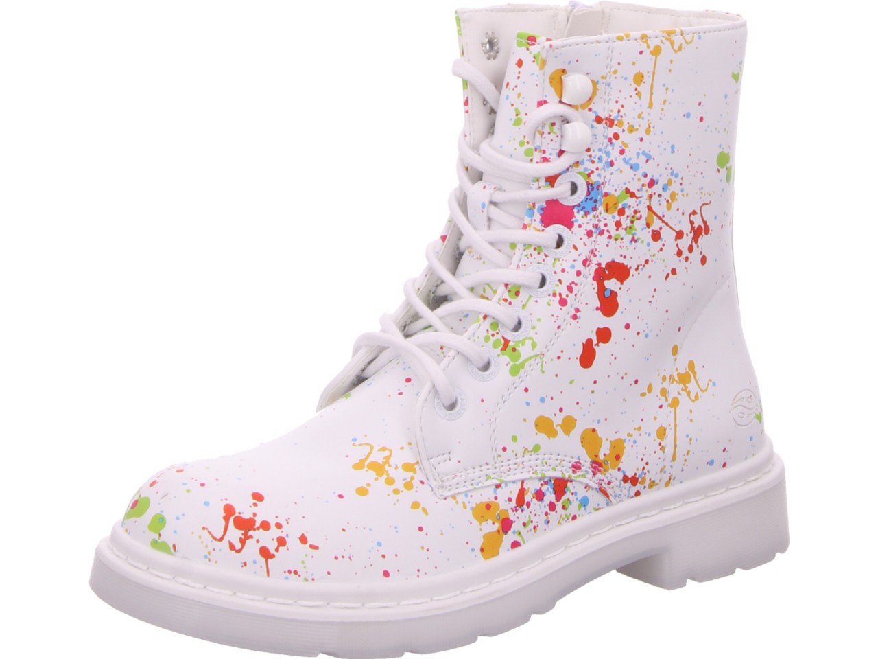 DOCKERS Stiefeletten weiss