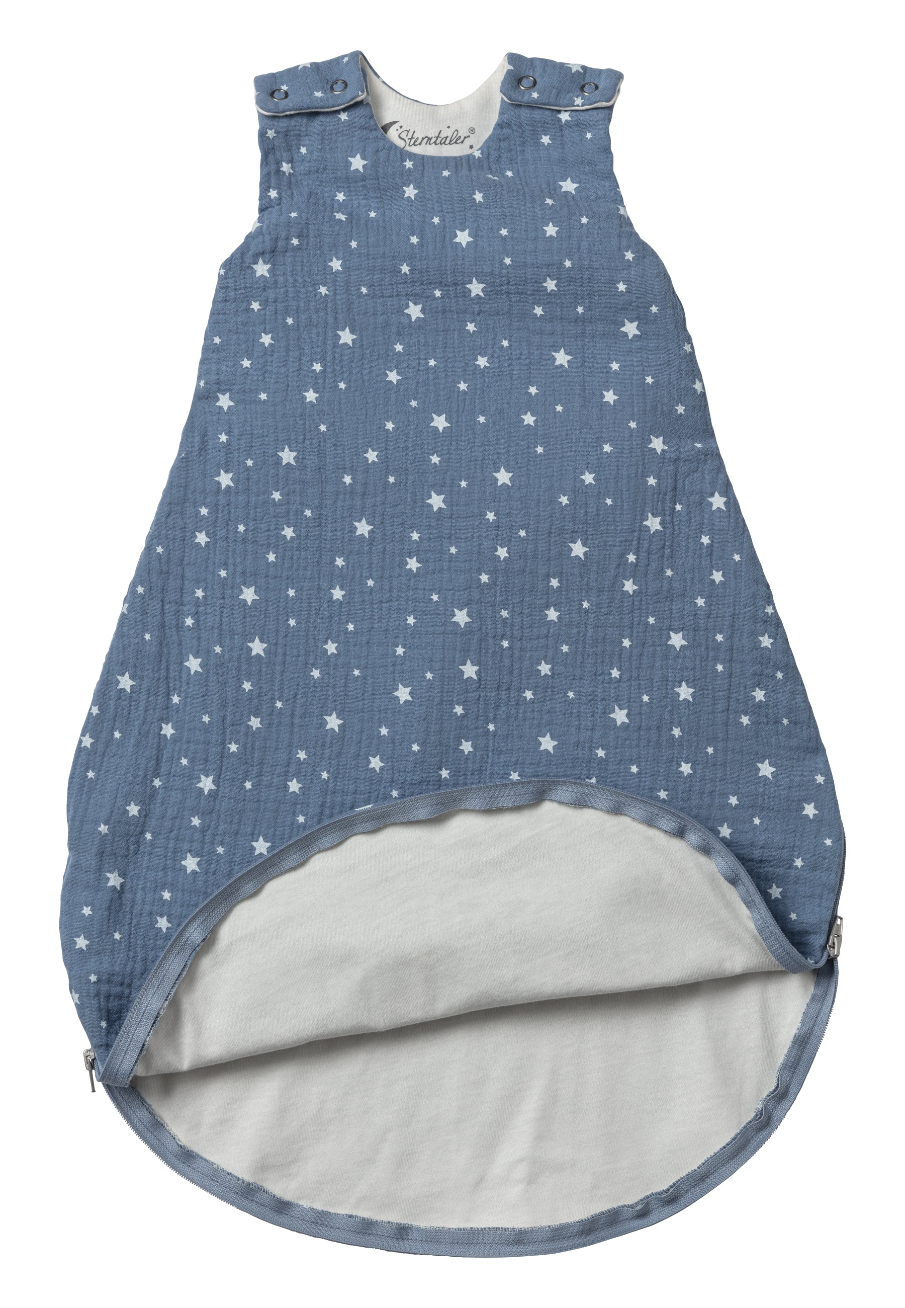 Schlafsack Baby 44cm Esel Emmi mit Applikation Sterne