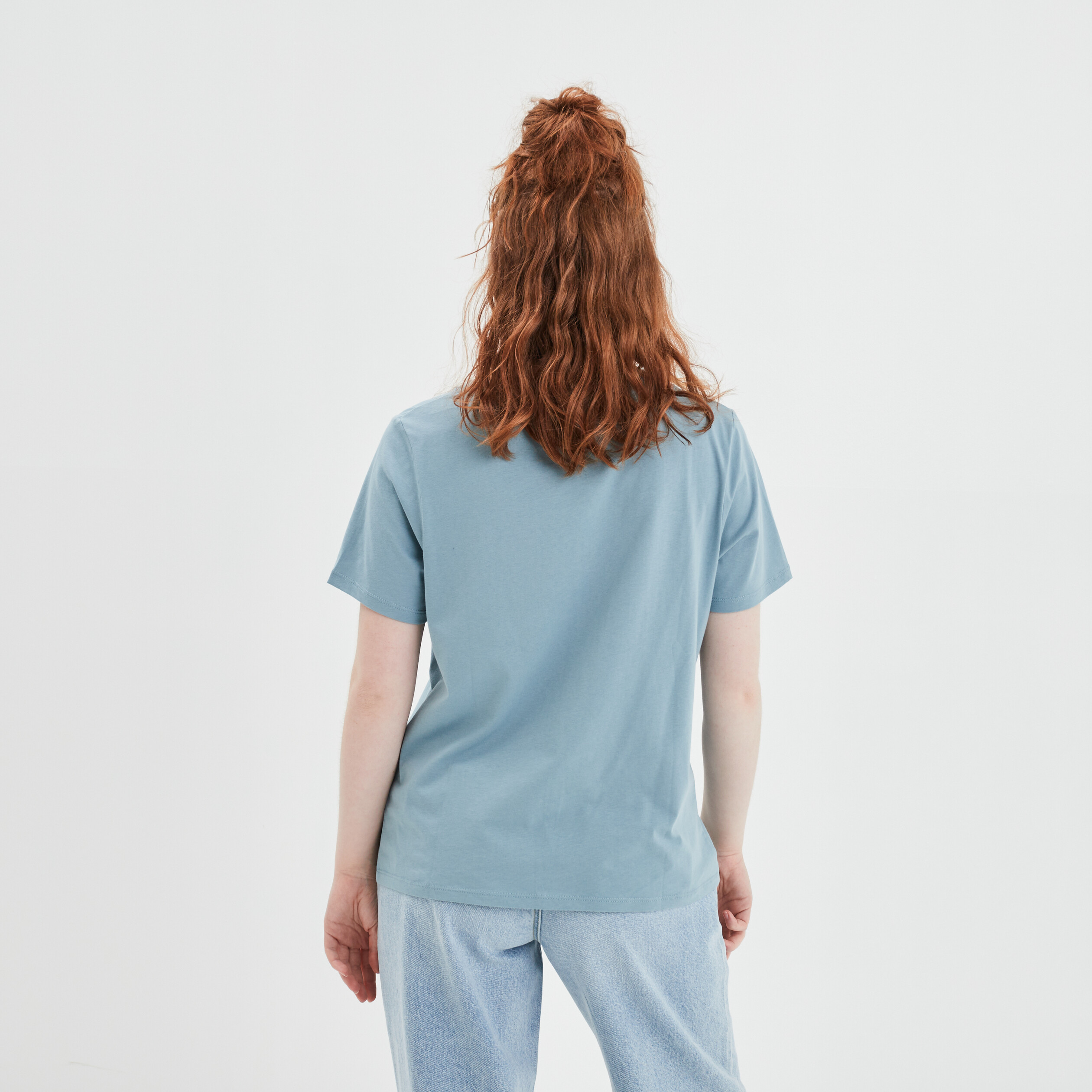 T-shirt droit manches courtes Stitch gris femme | La Halle