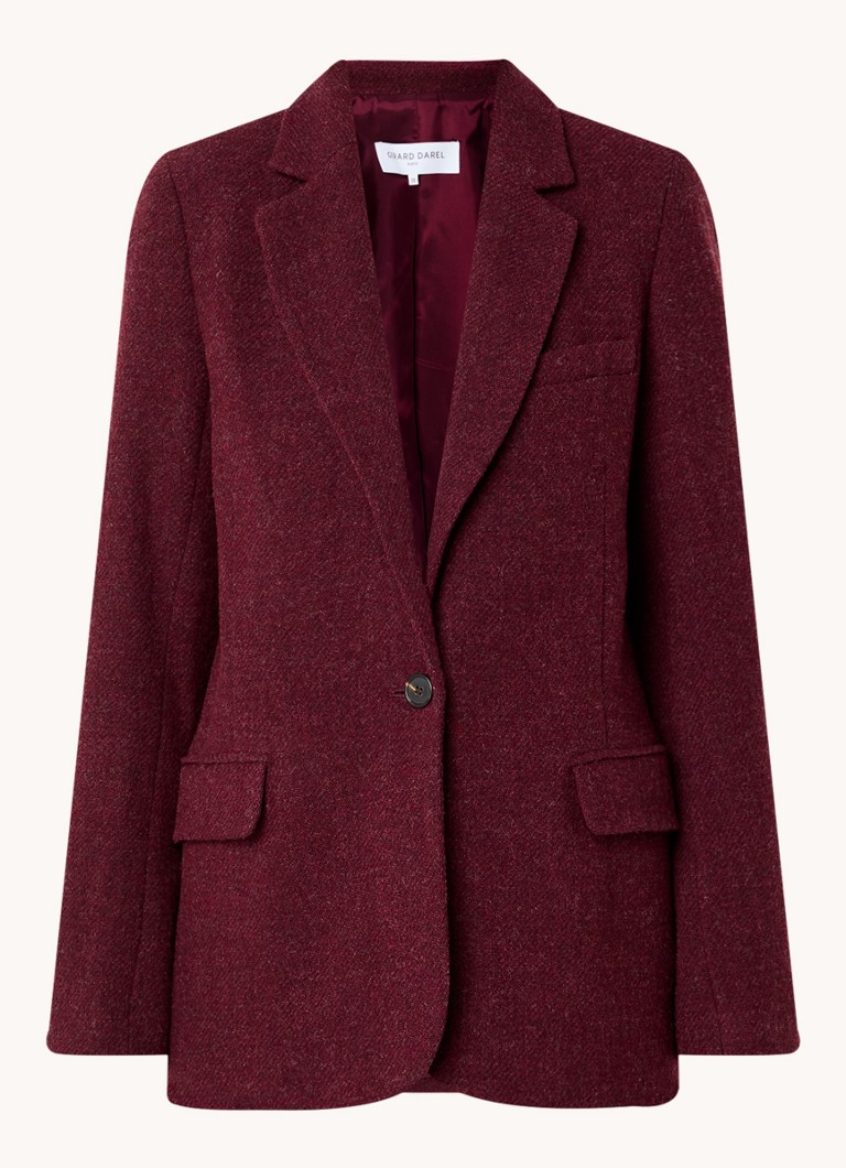 Blazer da marinaio Gerard Darel in misto lana con tasche a patta