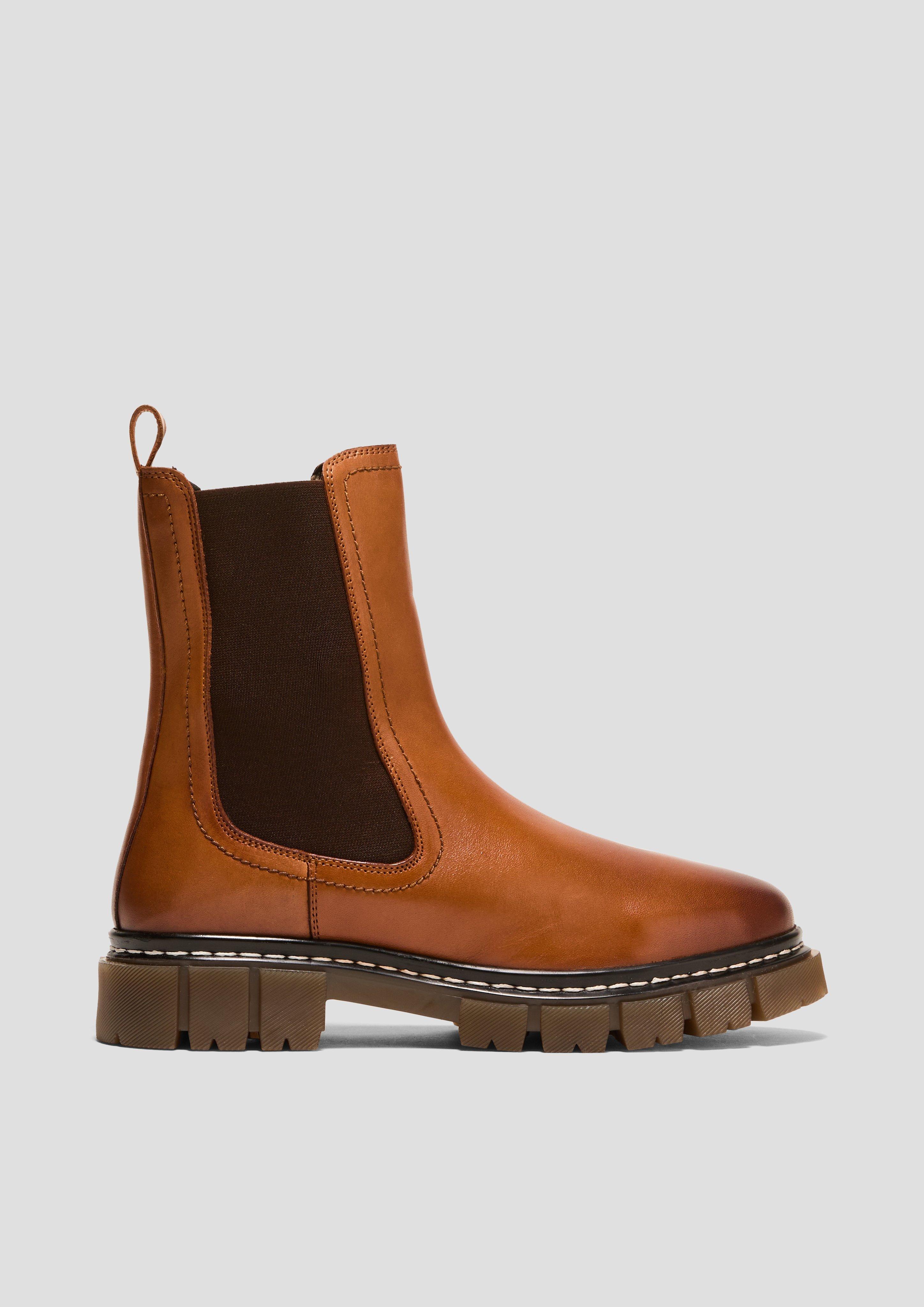 Chelsea Boots aus Leder  6008596-305