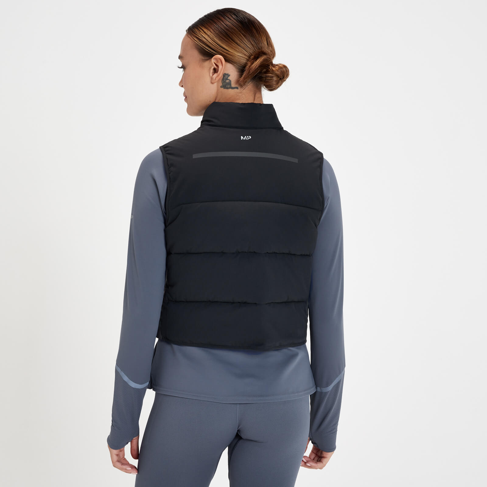 Doudoune courte sans manches MP Velocity Ultra pour femmes – Noir