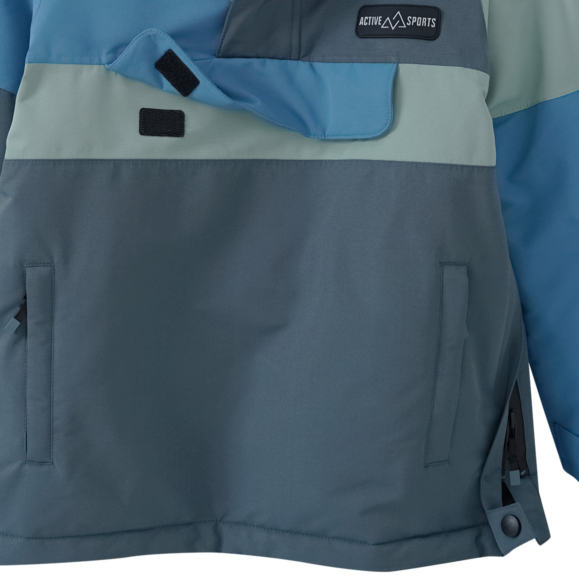 Kinder Schneejacke mit Farbteilern