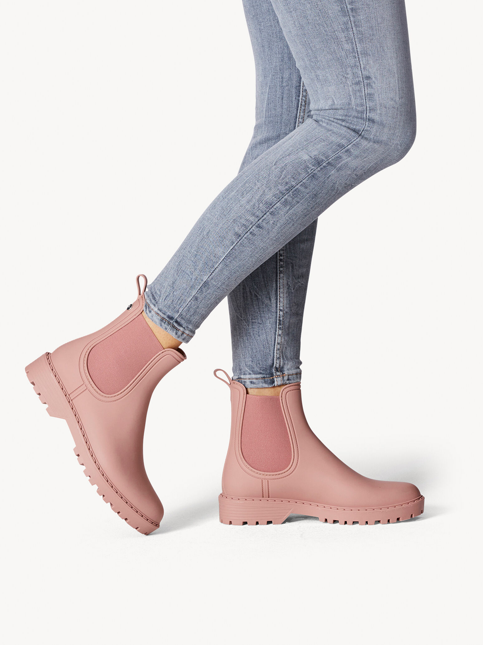 Bottes en caoutchouc - rose