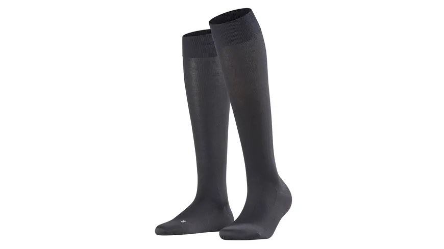 FALKE Damen Kniestrümpfe Energizer black