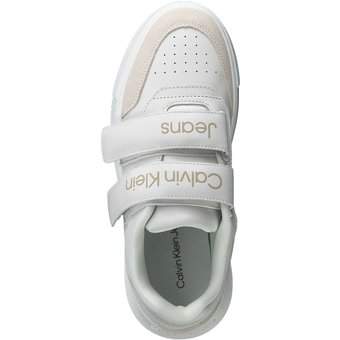 Calvin Klein Chunky Cupsole Velcro in weiß