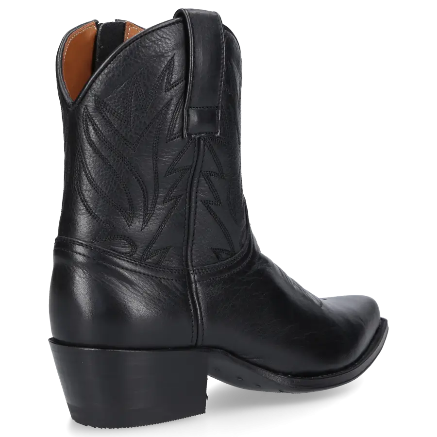 Sendra - Cowboystiefel 16971 Kalbsleder - schwarz