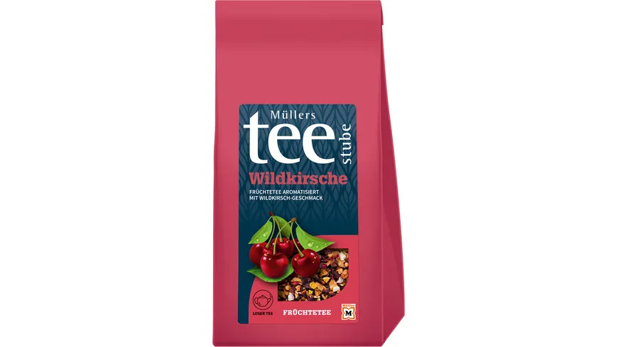 Müllers Teestube Früchtetee Lose Wildkirsche 200 g