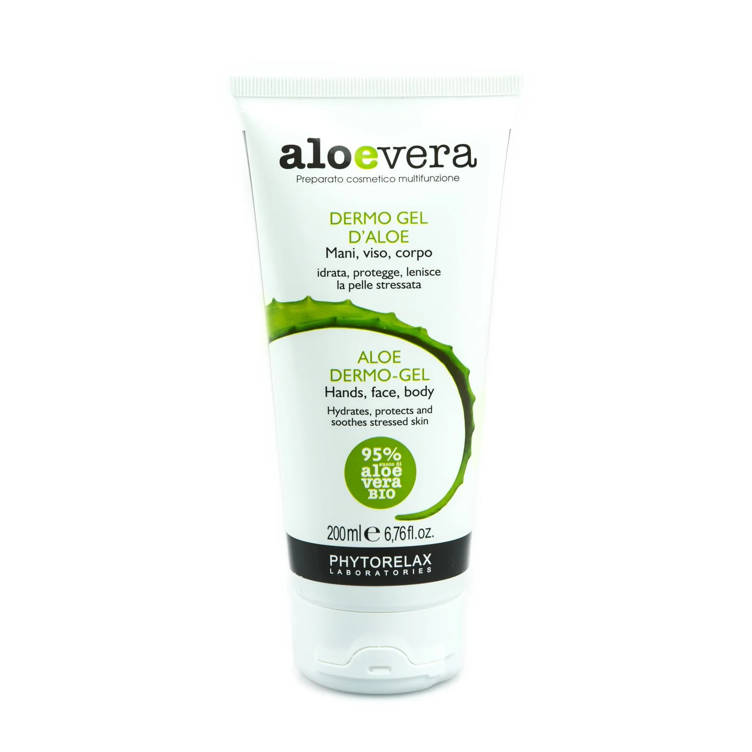 Cuidado corporal 98% gel de aloe vera natural - Gel corporal, gel facial calmante, tratamiento para manos