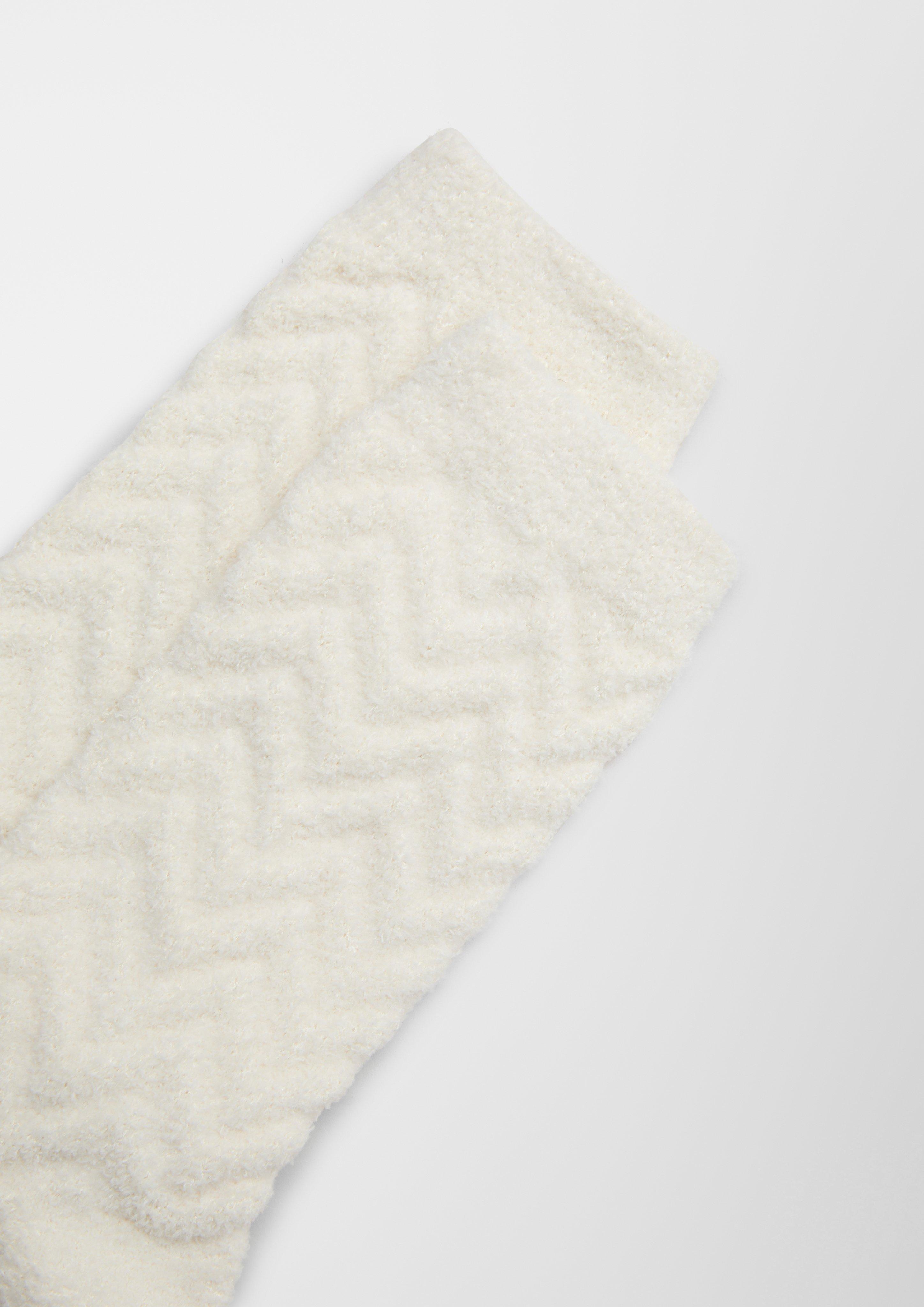 Kuschelsocken mit Struktur  6007482-8200